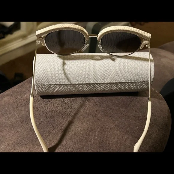 high end Jimmy Choo sun glasses. case, cloth,
pouch 
100% AUTHENTIC! - Picture 3 of 12